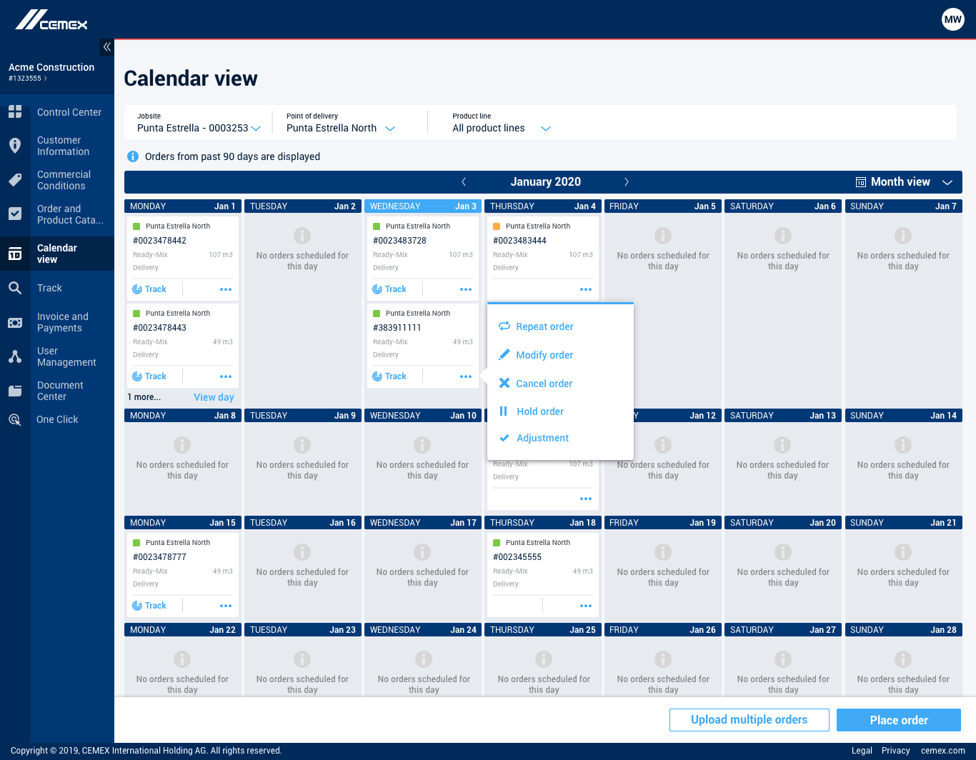 Cemex - Dashboard